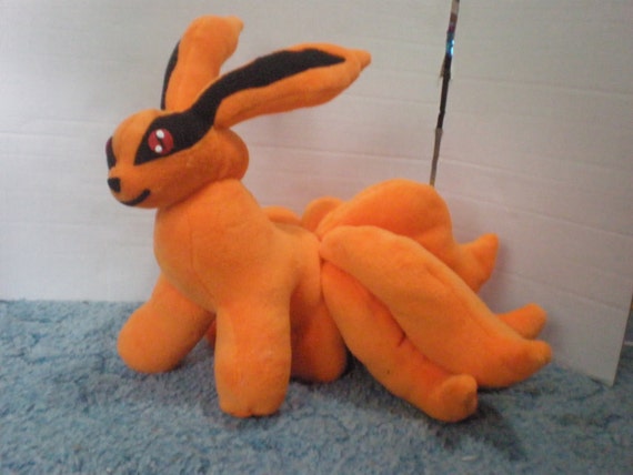 naruto nine tails stuffed animal