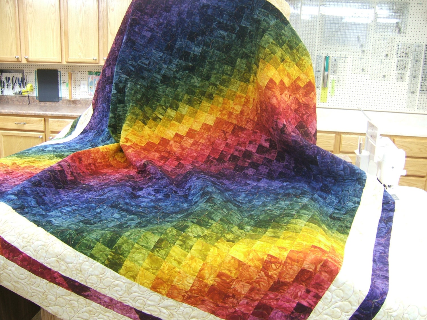 hand-dyed-fabric-oversized-bed-quilt-rainbow-quilt-one-of-a