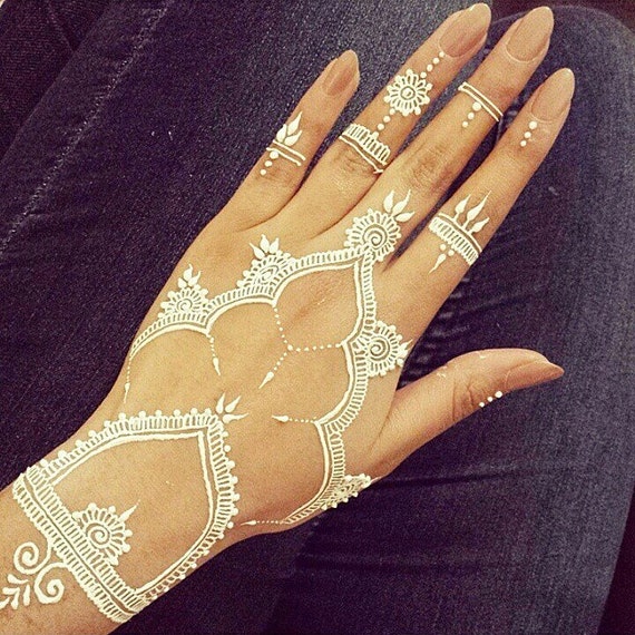  White  Henna  Cones Henna  Cone Bridal White  Henna  by 