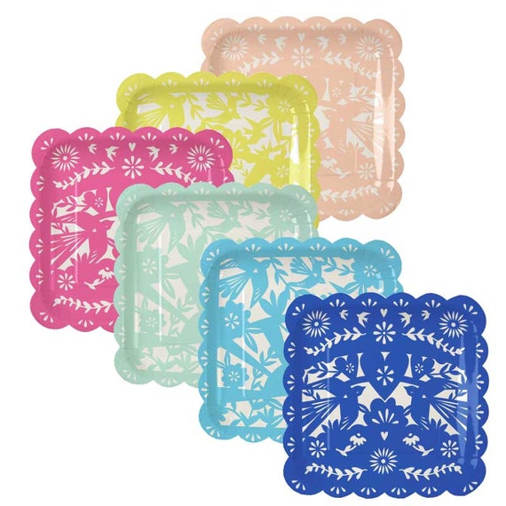 Fiesta Paper Plates And Napkins