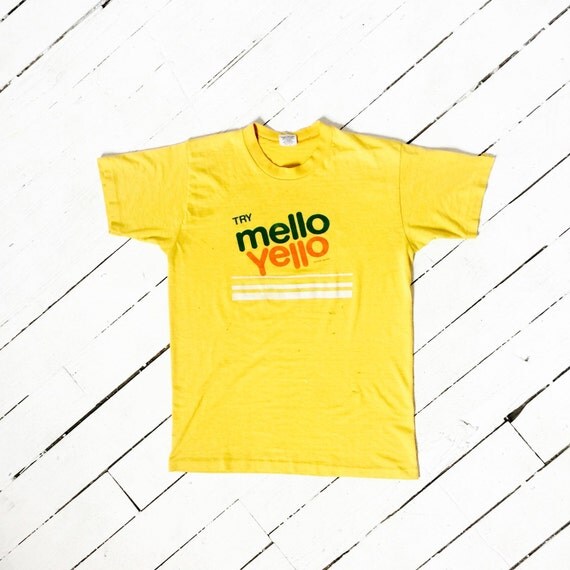 mello yello tshirt