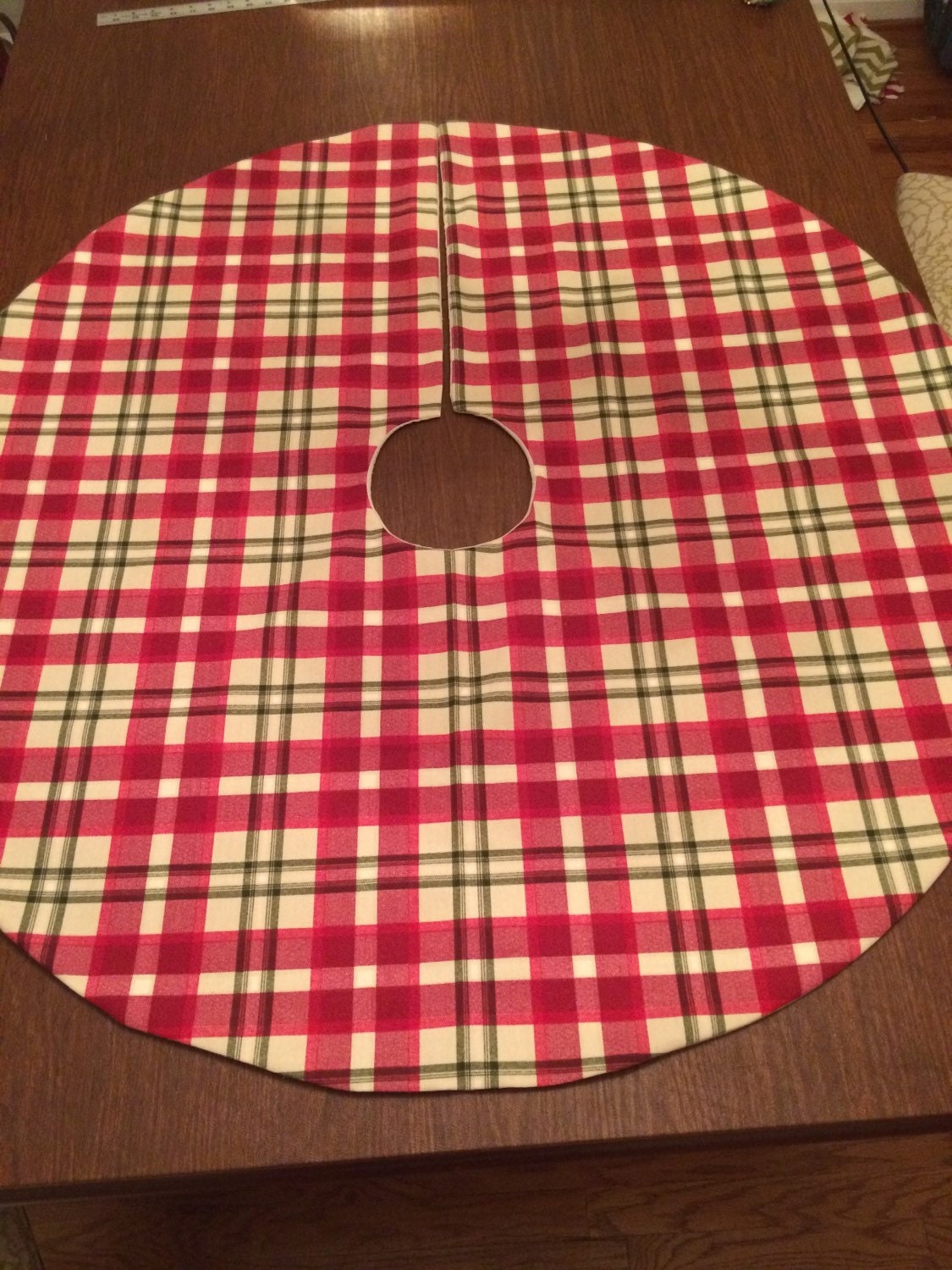 plaid christmas tree skirt plaid christmas tree skirt