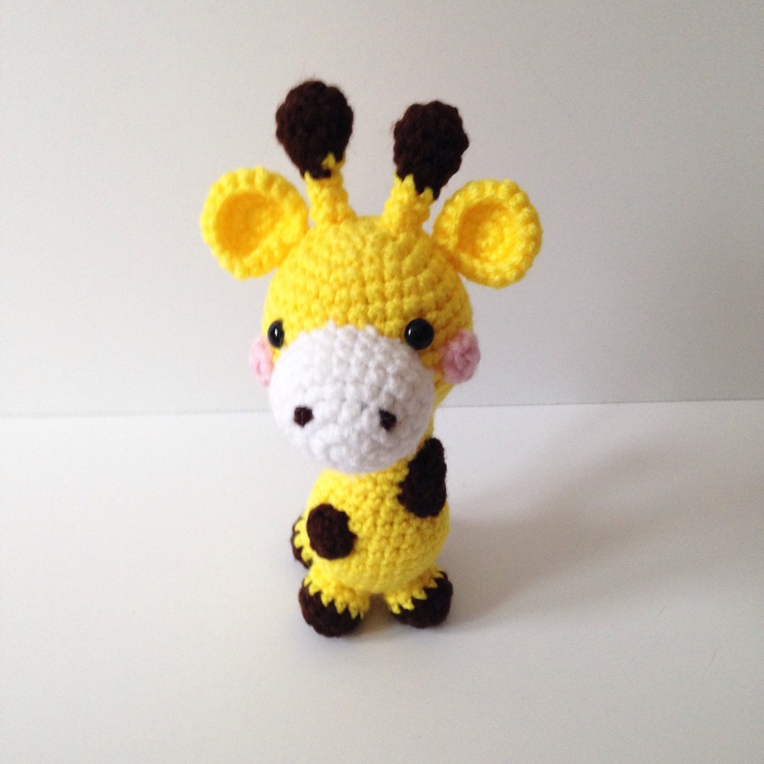 crochet stuffed giraffe