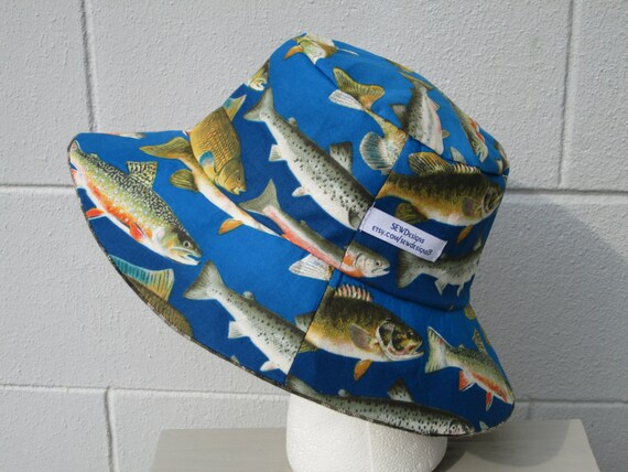 fishing lure bucket hat
