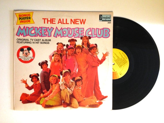 25% OFF Vinyl Record Mickey Mouse Club The All New Mickey