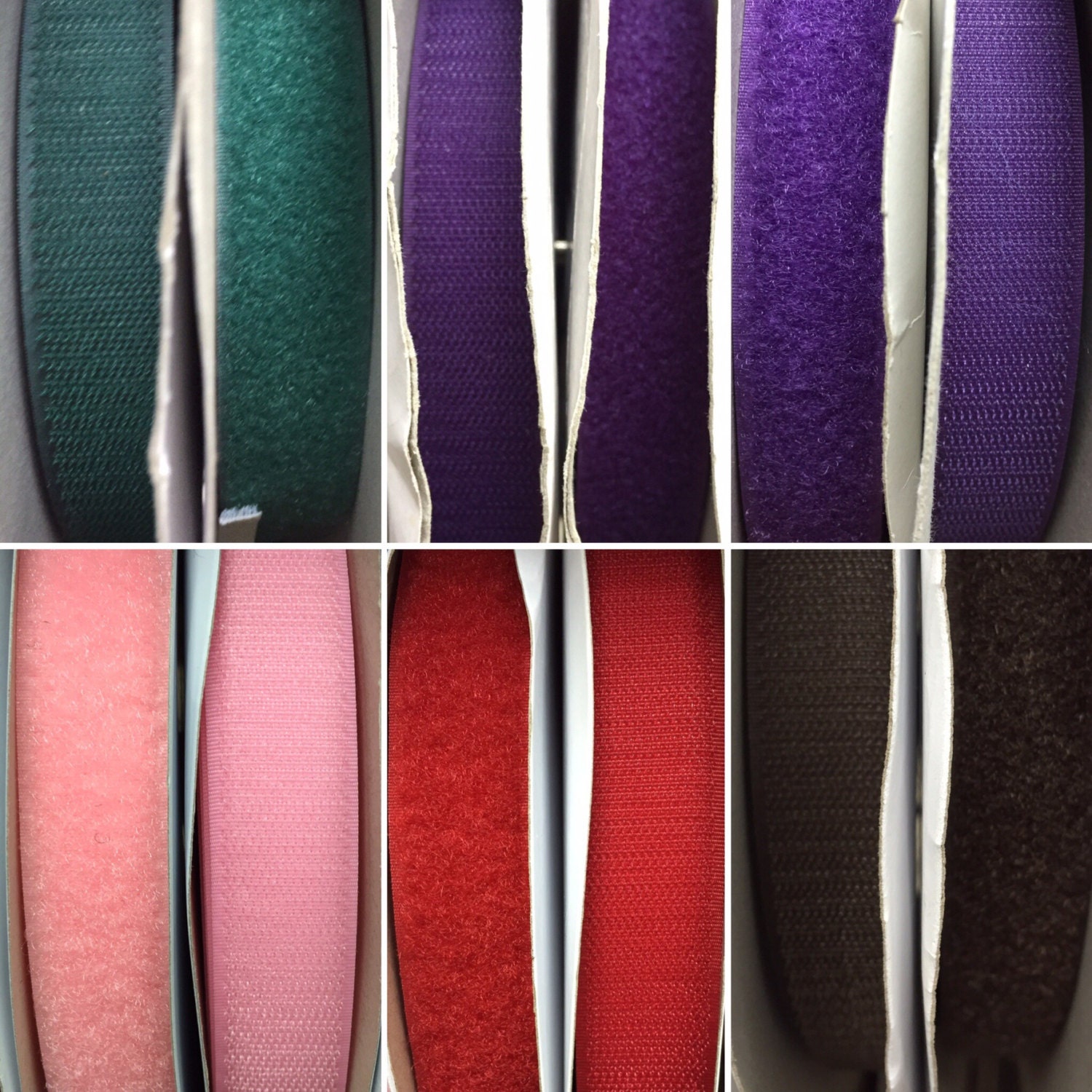 2 Yards 25mm1 Sew on Velcro Hook & Loop Fastener by miBonCrAft