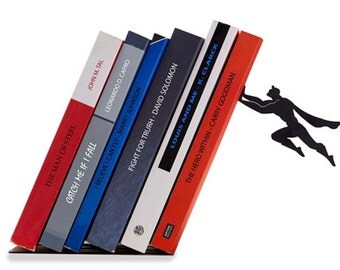 Superman Bookend - Designed Bookend- Bookends- Book accessories