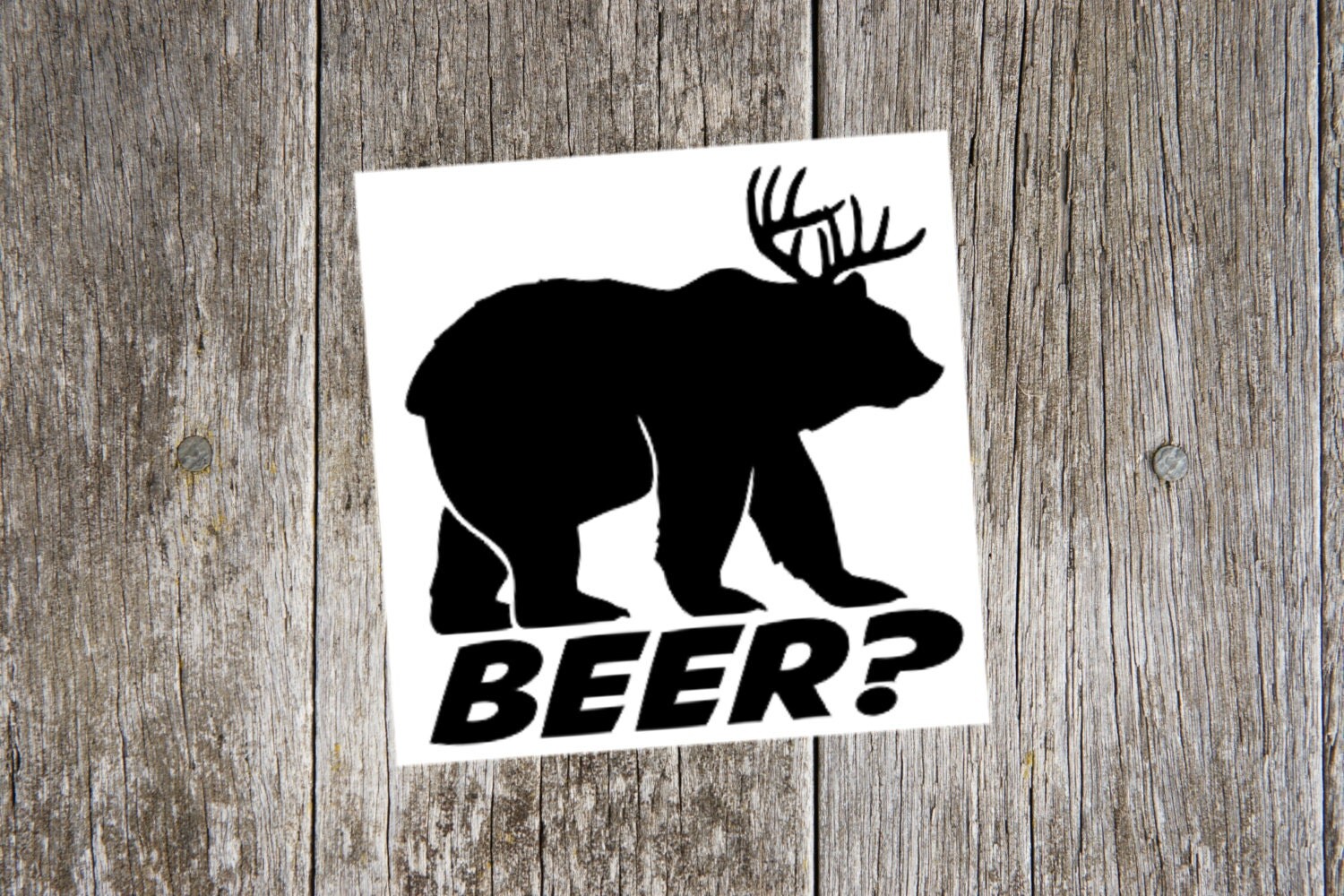Beer Funny Custom Vinyl Decal Sticker gift for dad