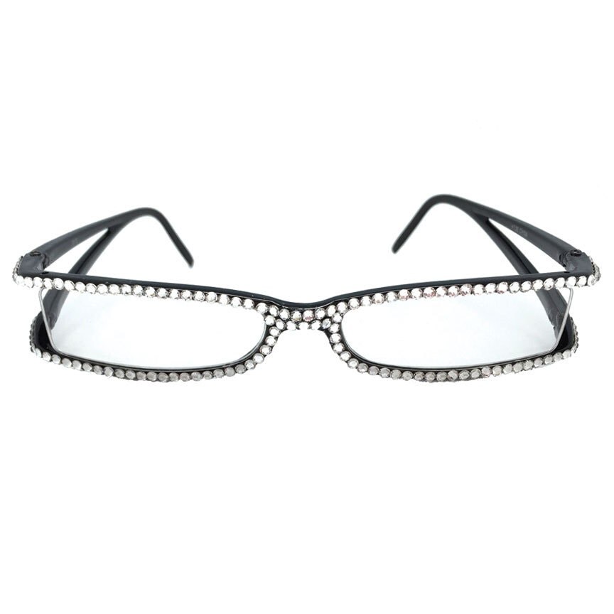 Swarovski Crystal Reading Glasses with open sides by MyPreeBling