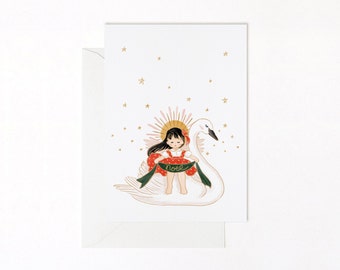 CHRISTMAS GREETINGS CARDS: Ange de Noël Christmas Angel