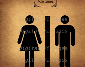 Bathroom Sign Etsy unisex bathroom sign | etsy Bathroom Sign Etsy unisex bathroom sign | etsy