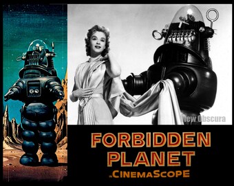 Forbidden Planet - Lobby Card Lithograph - Movie Poster Print - Limited Edition