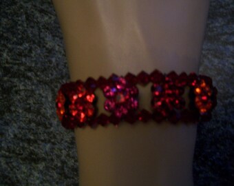Flower Swarovski Crystal bracelet