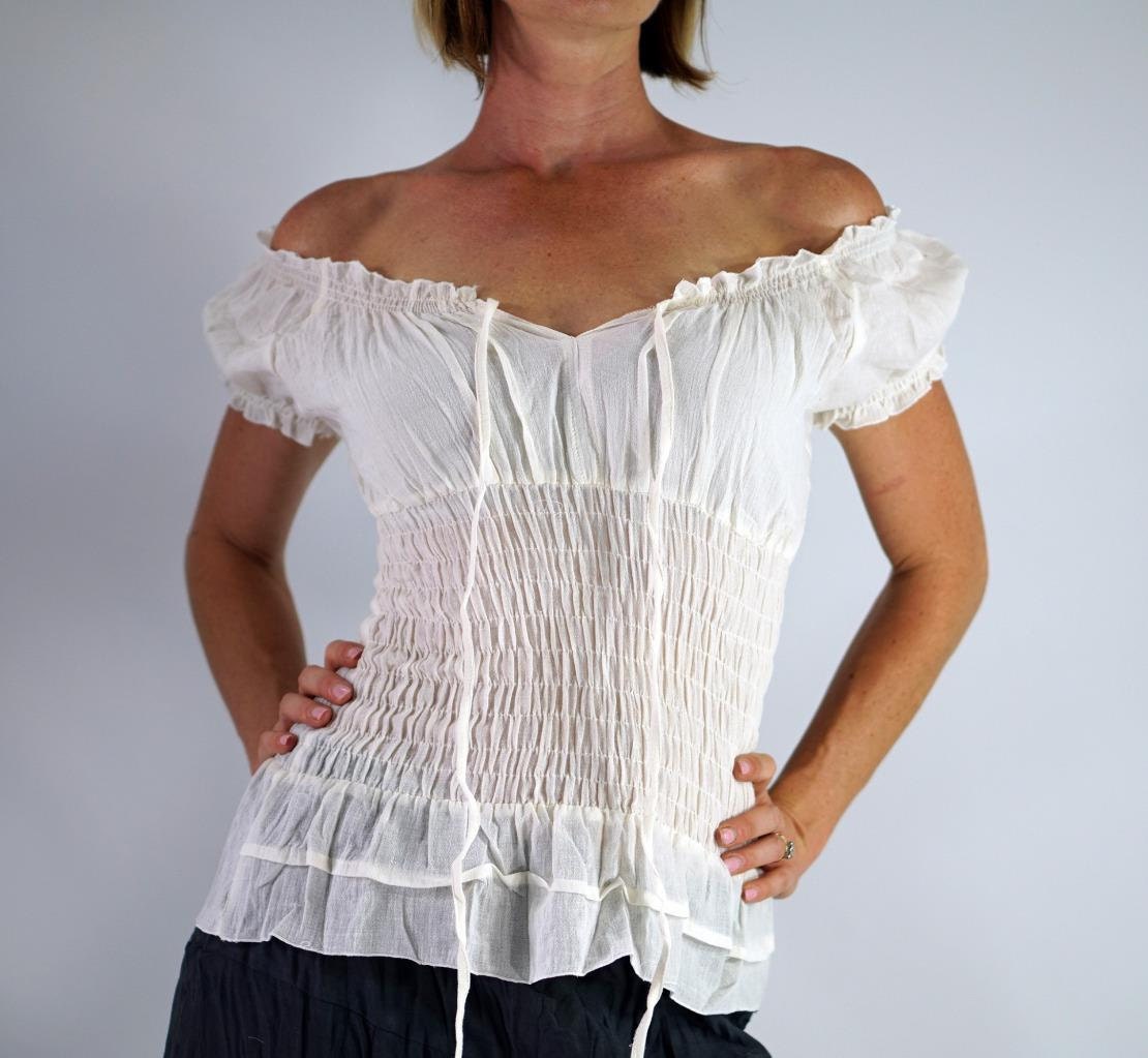 SS PEASANT BLOUSE Pirate Renaissance Festival by zootzugarb