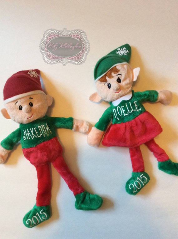 christmas stuffed elves