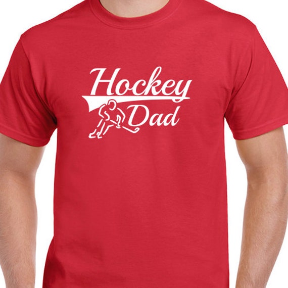 Hockey Dad Grandpa T-Shirt Sports T-Shirt Mens Papa Grandpa