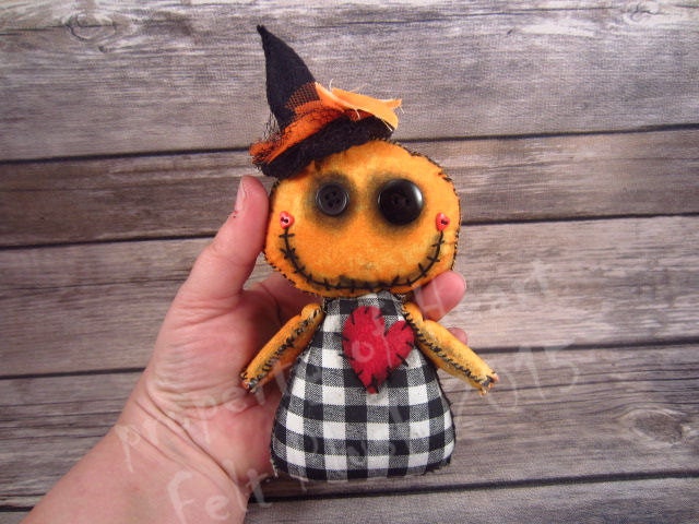 little witch voodoo doll