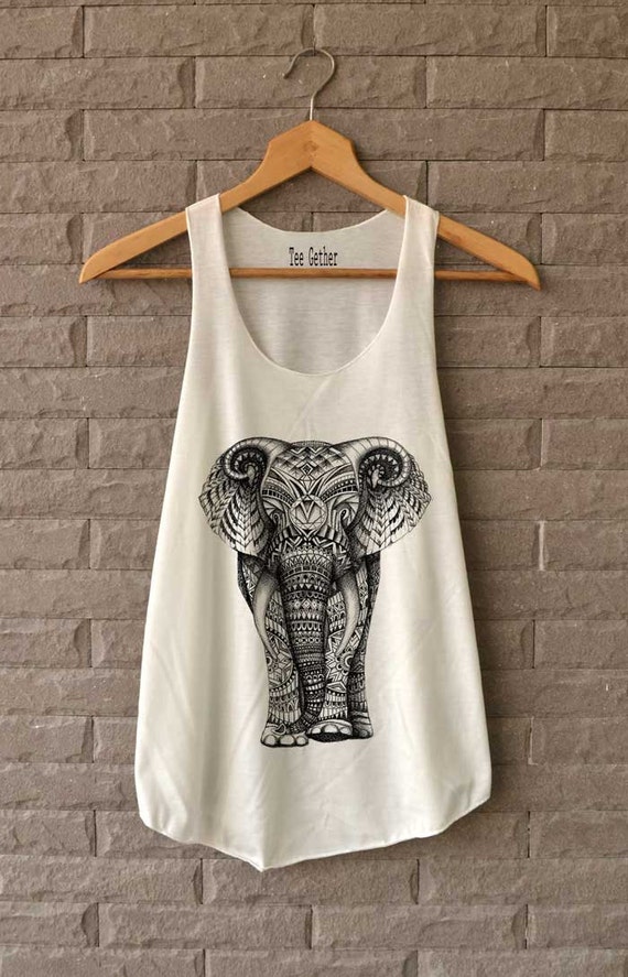 Elephant Shirt Elephant Tank Top Elephant Aztec Shirts
