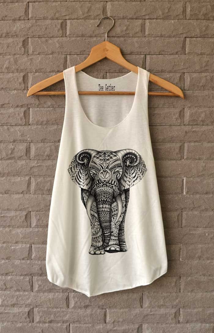 tribal elephant shirt