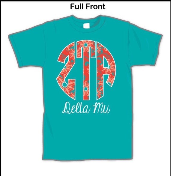 sorority chapter shirts