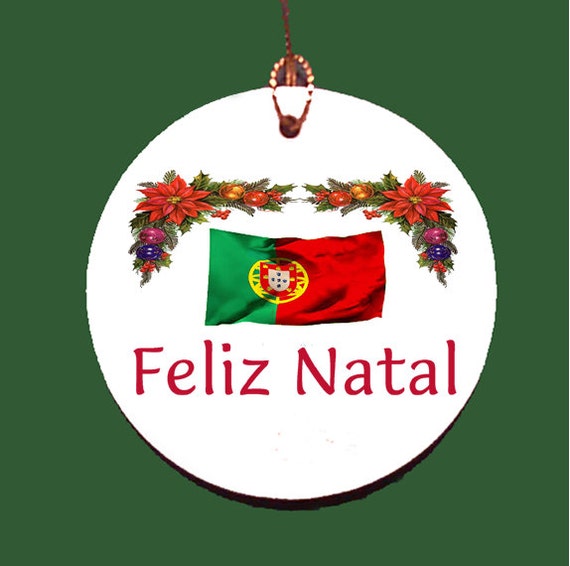 Portugal Christmas Porcelain Ornament