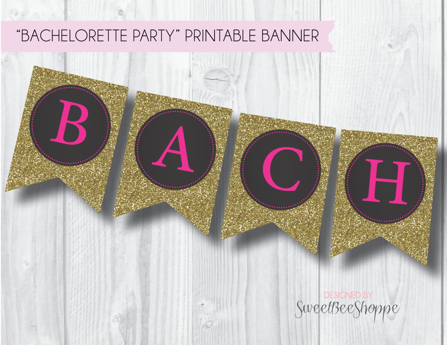 Bachelorette Party Banner Instant Download Printable