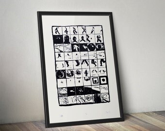 Story - screenprint - limited edition