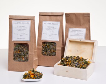 Loose Leaf Tea -Chamomile/Catnip Sleep Tea- Herbal Tea - Loose Leaf Tea Set -Tea Lover Gift- Stress Relief Tea- Foodie Gifts
