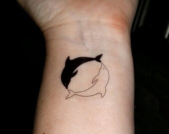Dolphin Tattoos Temporary Fake Circle Of Dolphins Dolphin Tattoos Temporary Fake Circle Of Dolphins