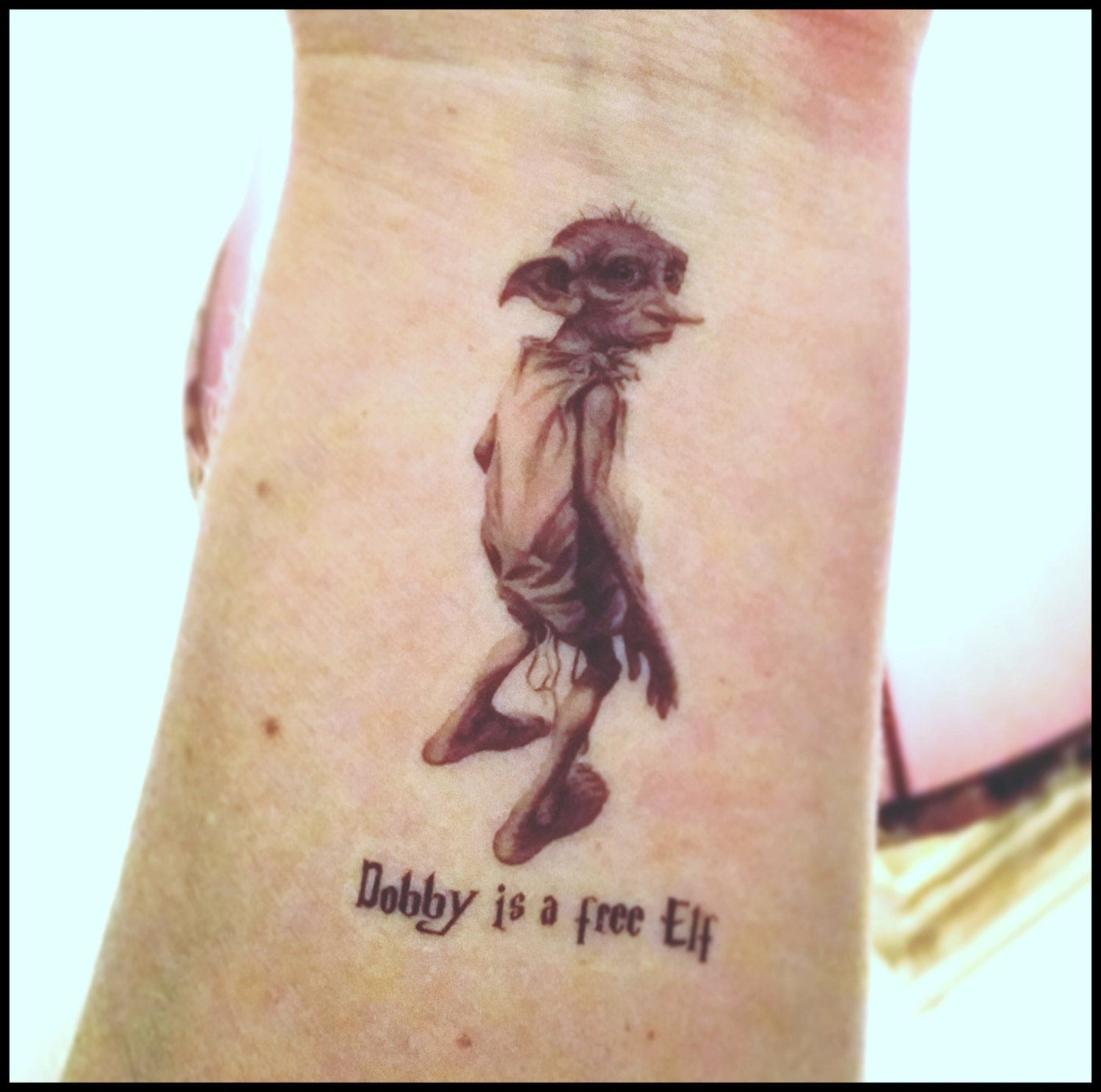Harry Potter tattoo Dobby tattoo temporary by 
