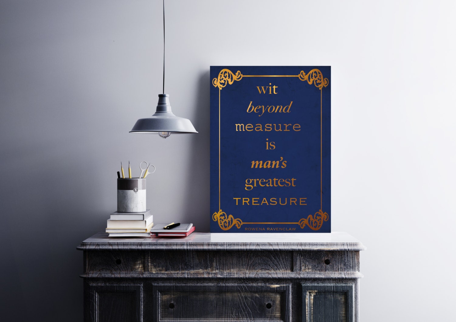 Harry Potter Ravenclaw House Rowena Ravenclaw Quote