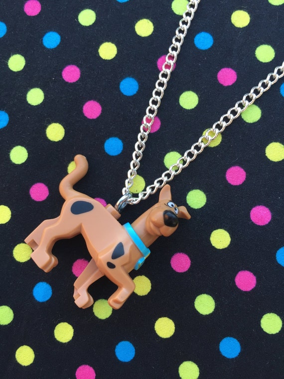 Scooby Doo Necklace...Handmade using LEGO® parts
