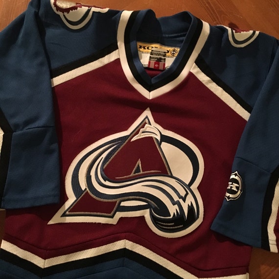 Colorado Avalanche NHL Away Hockey Jersey YOUTH M by VintageMNT
