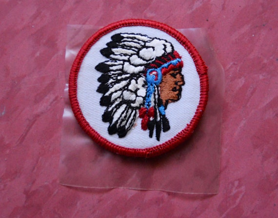 Vintage Indian Chief Patch