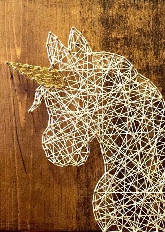 String Art Unicorn String Art String Art Sign