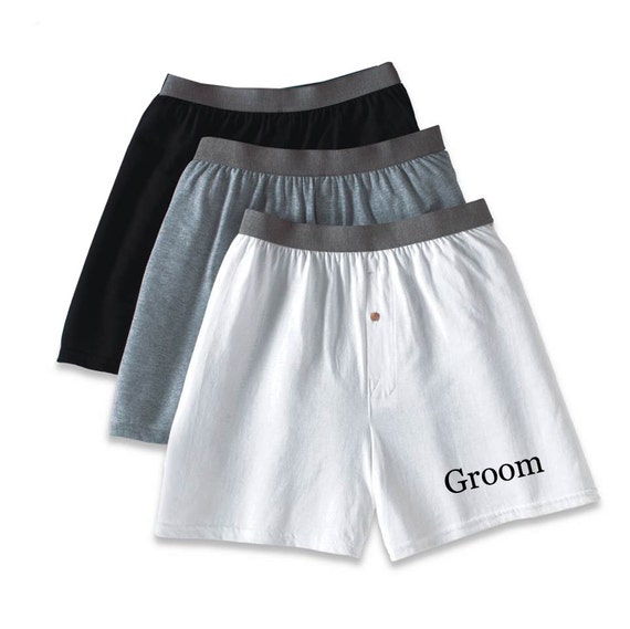 Grooms Boxers Knit Groom Boxers boxers for the groom