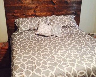 Custom Rustic headboard