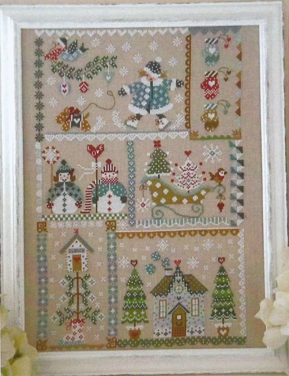 CUORE E BATTICUORE Winter In Quilt Cross Stitch