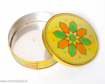 Vintage Tin Metal Candy Box, Case, (CI991)