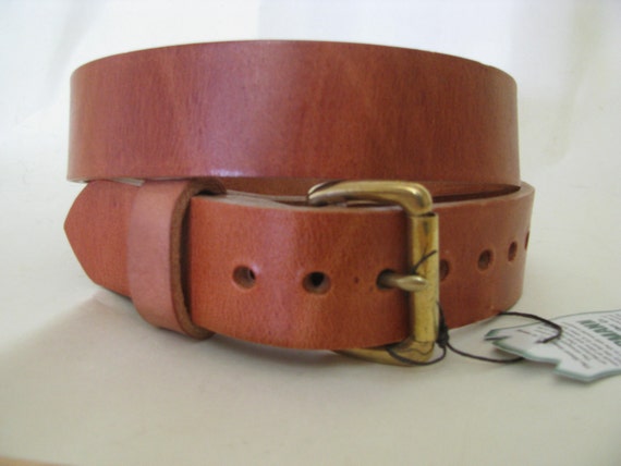 Hermann Oak Harness Leather Men's work or casual belt.