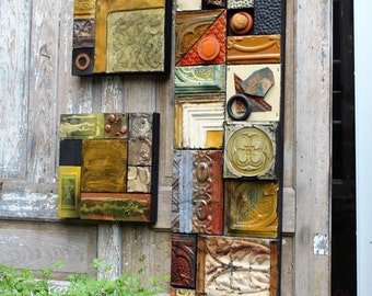 Metal wall sculpture | Etsy