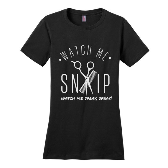 Women's hairstylist shirts funny hairstylist shirts by LineLiam