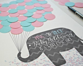 Gender Reveal, Gender Reveal Decorations, Gender Reveal Party, Gender Reveal Games, Baby Shower Guestbook, Baby Shower Guest Sign In