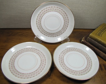 Vintage Narumi China - Saucers - Made in Occupied Japan - Set of Three (3)