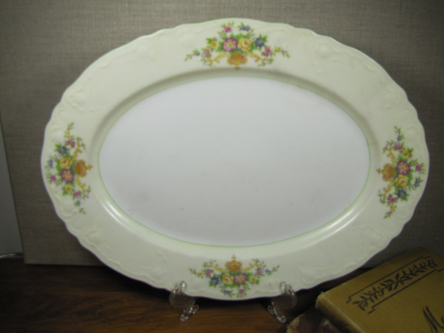Embassy China Large Serving Platter Made in Japan Haute Juice