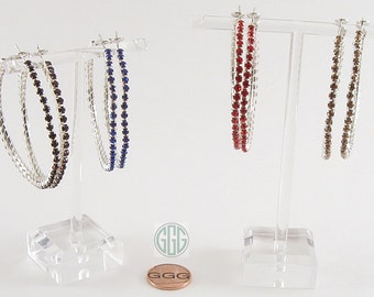 Earrings - Ring Around The Rosy Hoops (E112, 113, 114, 115)