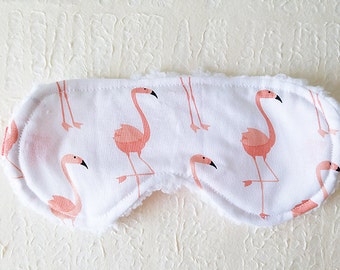 Sleep Mask - Eye Mask - Flamingo Sleep Mask - Kids Sleep Mask - Gifts For Her - Party Favors - Stocking Stuffer - Christms In July