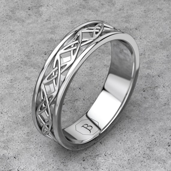 endless knot wedding ring