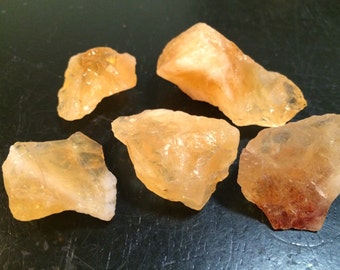 Raw Citrine Crystal - Citrine Stone - Citrine Cluster - Raw Citrine stone - Healing crystals and stones - brazilian citrine crystal