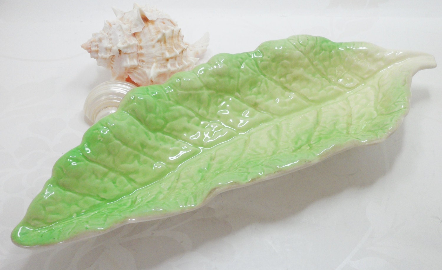 Royal Winton Grimwades Lettuce Leaf Dish by BelieveToBeBeautiful
